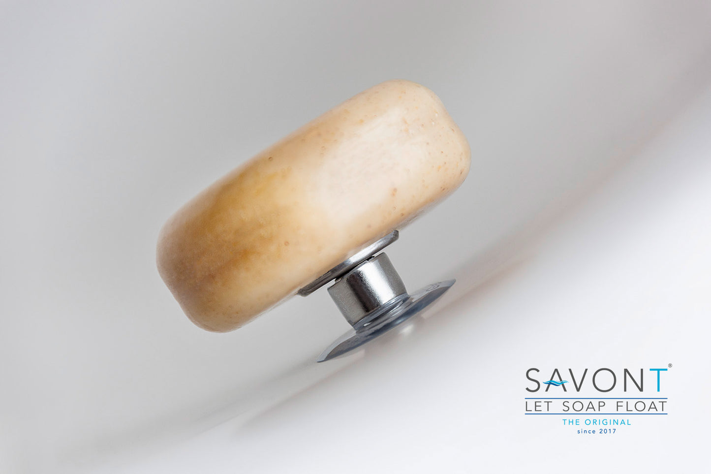 SAVONT Seifenhalter mit Saugnapf |Immer trocken & ordentlich  |auch praktisch in Dusche oder Badewanne verwendbar