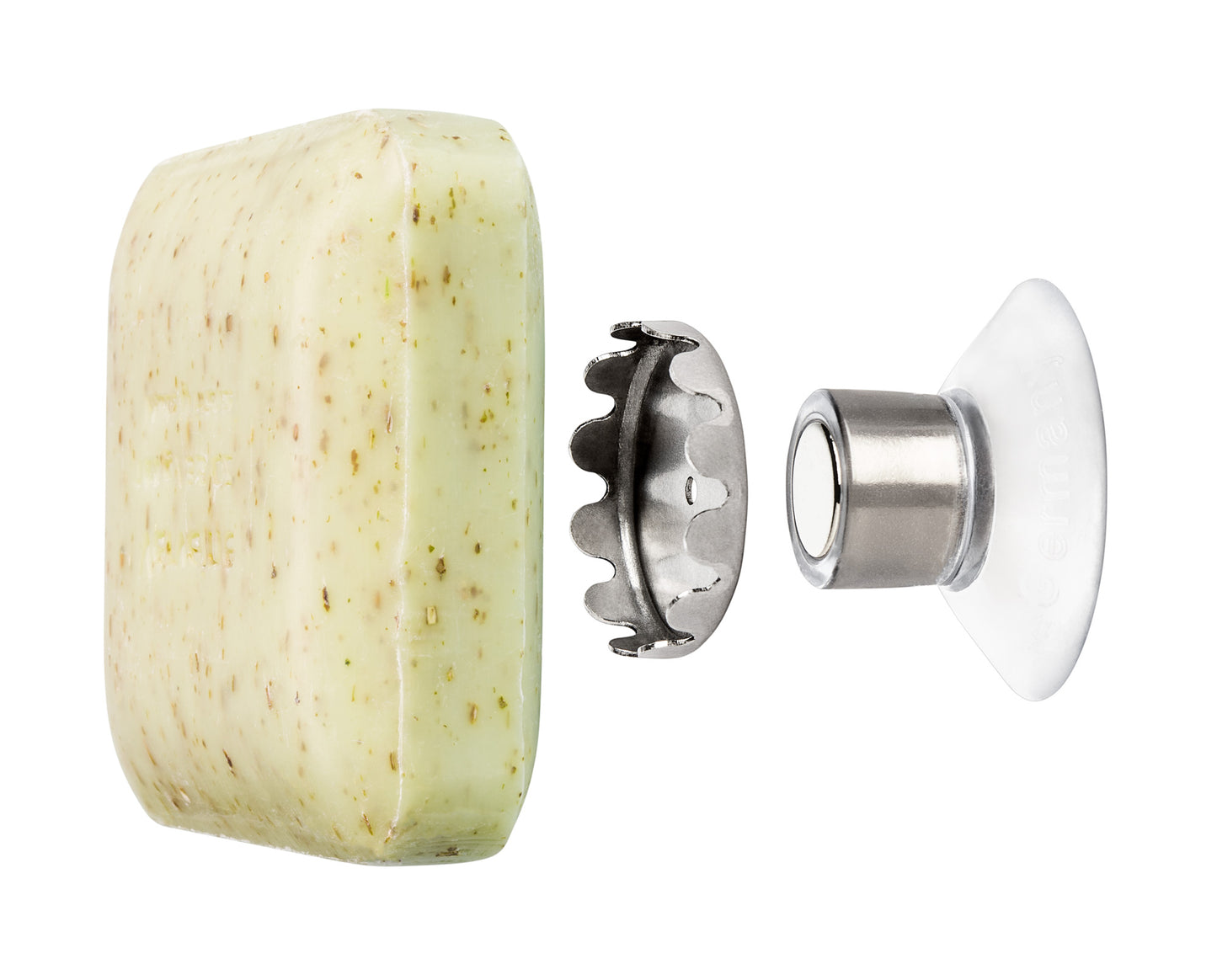 SAVONT Seifenhalter mit Saugnapf |Immer trocken & ordentlich  |auch praktisch in Dusche oder Badewanne verwendbar