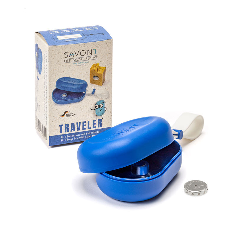 SAVONT Original Traveler Seifen Box | Always dry & clean | soap tin case