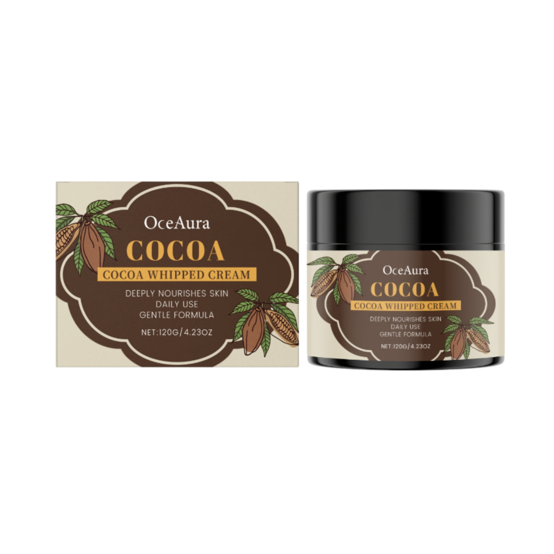 Cocoa & Shea Butter Luxury Moisturizing Cream  Intensive Feuchtigkeit & nährende Pflege für samtweiche Haut