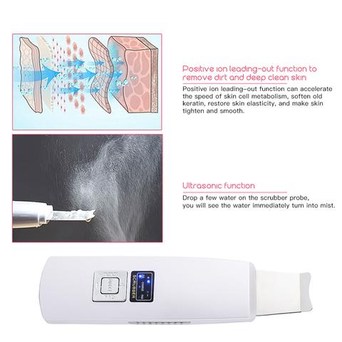 Ultrasonic Skin Scrubber Pro™ – Deep cleansing &amp; skin rejuvenation at studio level 