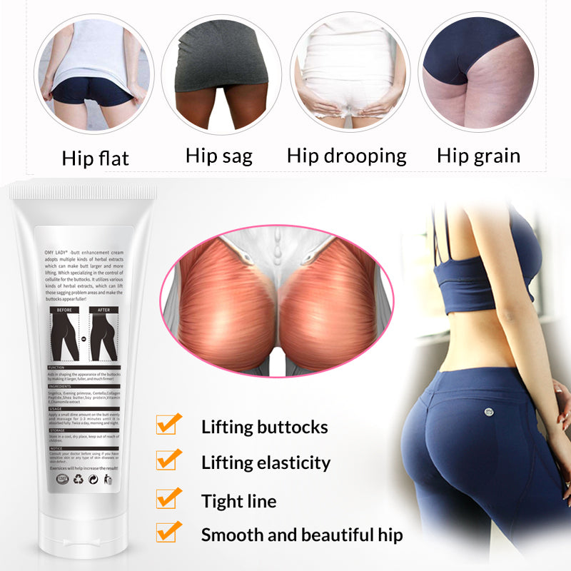 Buttock Enhancement & Lifting Cream  Straffende Volumenpflege für definierte, vollere Konturen