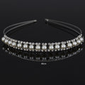 Luxurious rhinestone headband – a stylish accessory for special occasions