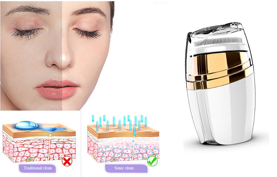 Premium silicone facial cleansing device – deep cleansing &amp; gentle care