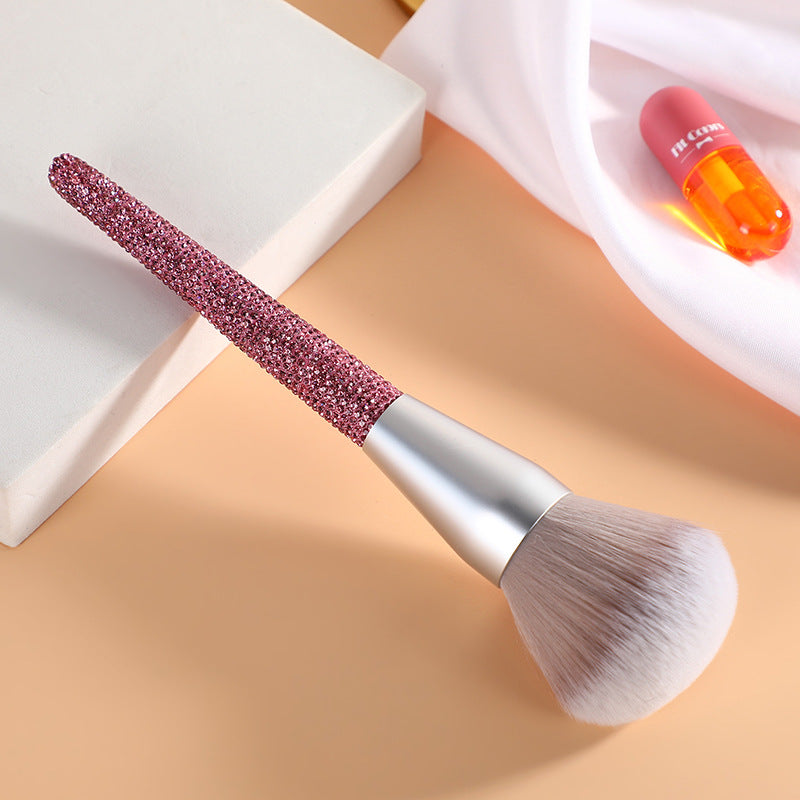 Diamond Encrusted Makeup Brush Soft Bristle Makeup Tool 