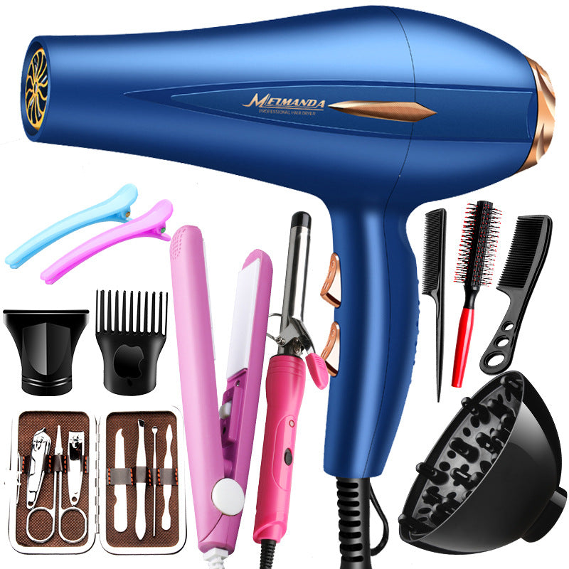 Premium Hair Dryer Set with Accessories – Quiet &amp; Powerful