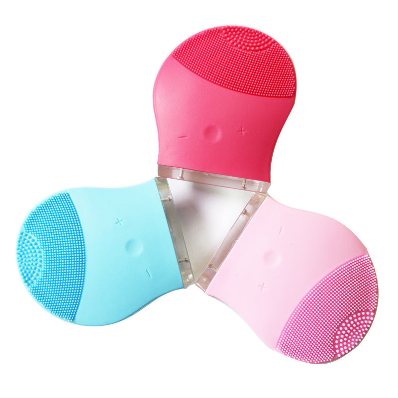 Ultrasonic facial cleansing brush – deep cleansing &amp; massage for radiant skin 