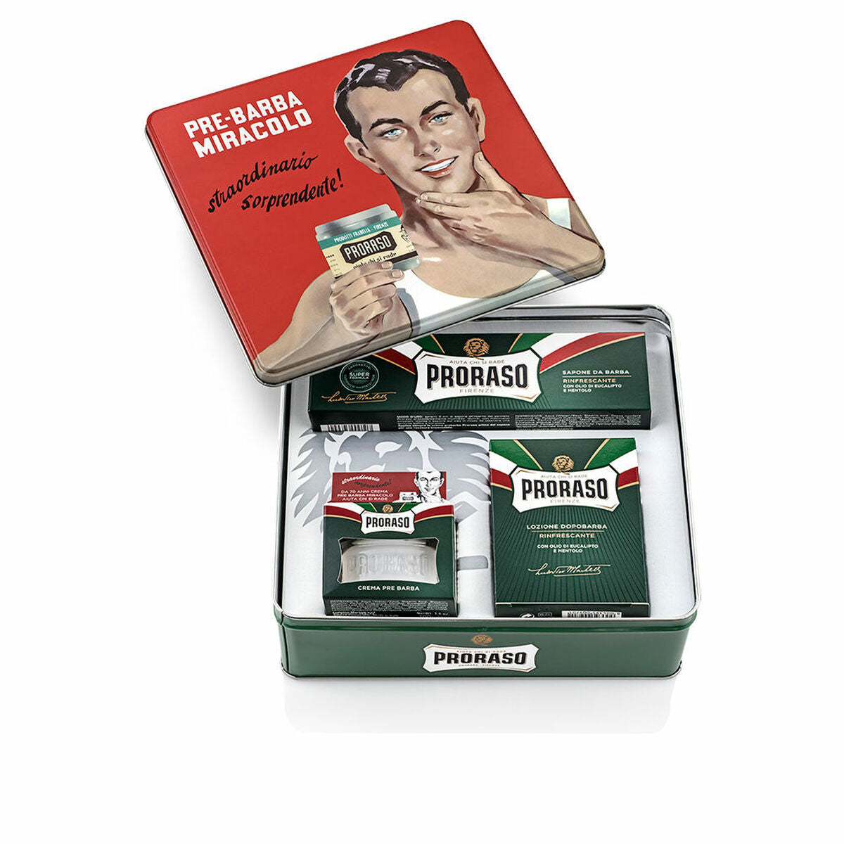 Shaving Set Proraso Rinfrescante Lote-0