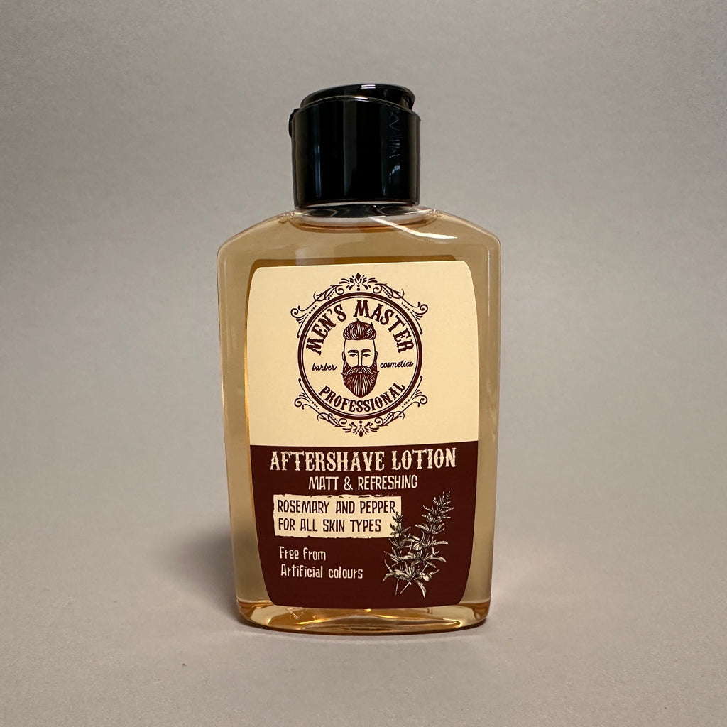 Men's Master Aftershave Lotion „Rosmarin & Pfeffer“ – Erfrischende Pflege nach der Rasur