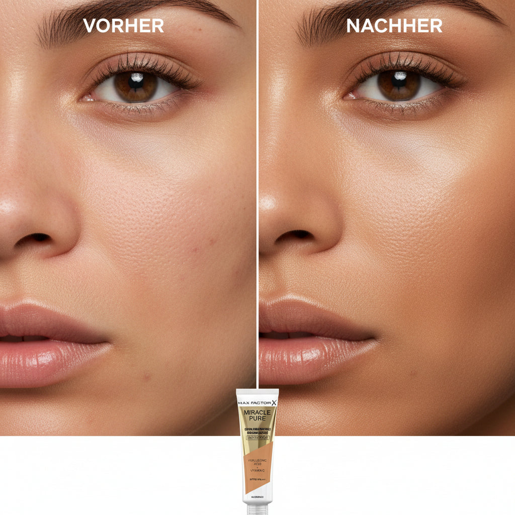 Liquid Make Up Base Max Factor Miracle Pure Nº 80-bronze Nº 80 Bronze Spf 30 30 ml