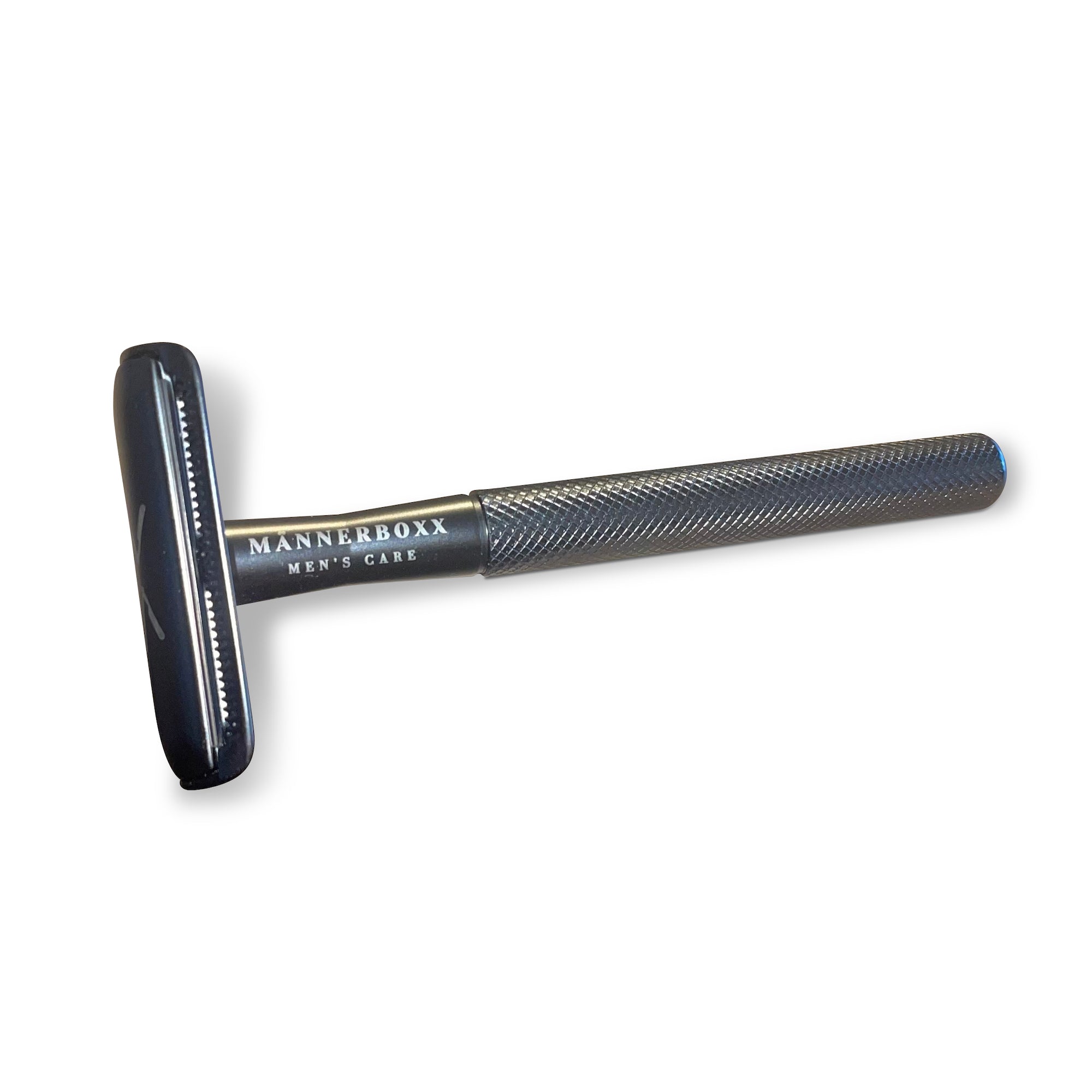 Premium Rasierhobel ‚Black‘ inkl. 10 Rasierklingen