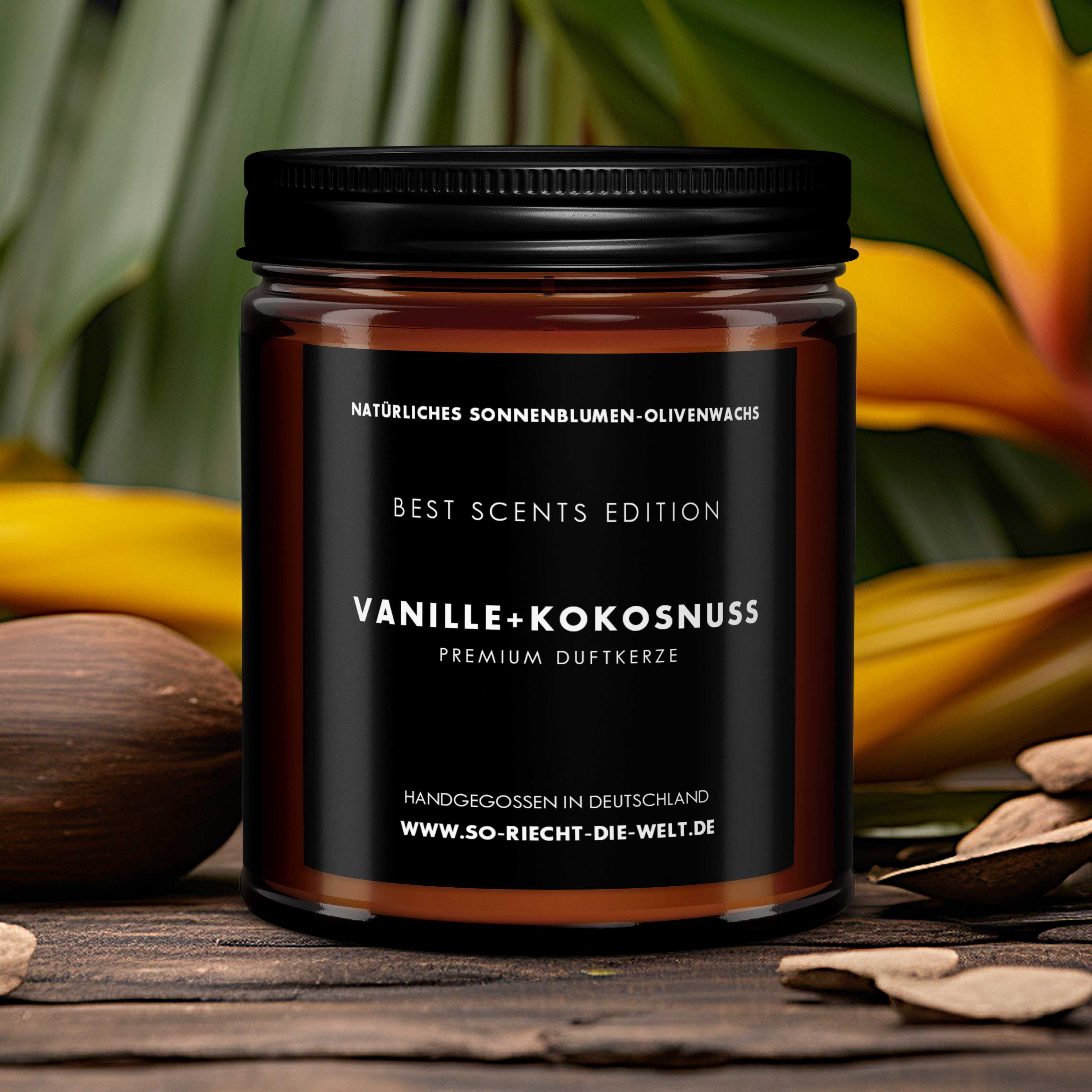 Vanille & Kokosnuss Kerze - Best Scents Edition