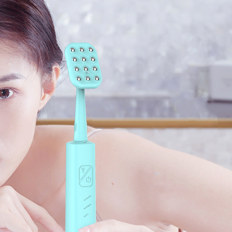 Multifunctional dental and facial cleaning device – White, Blue, Black