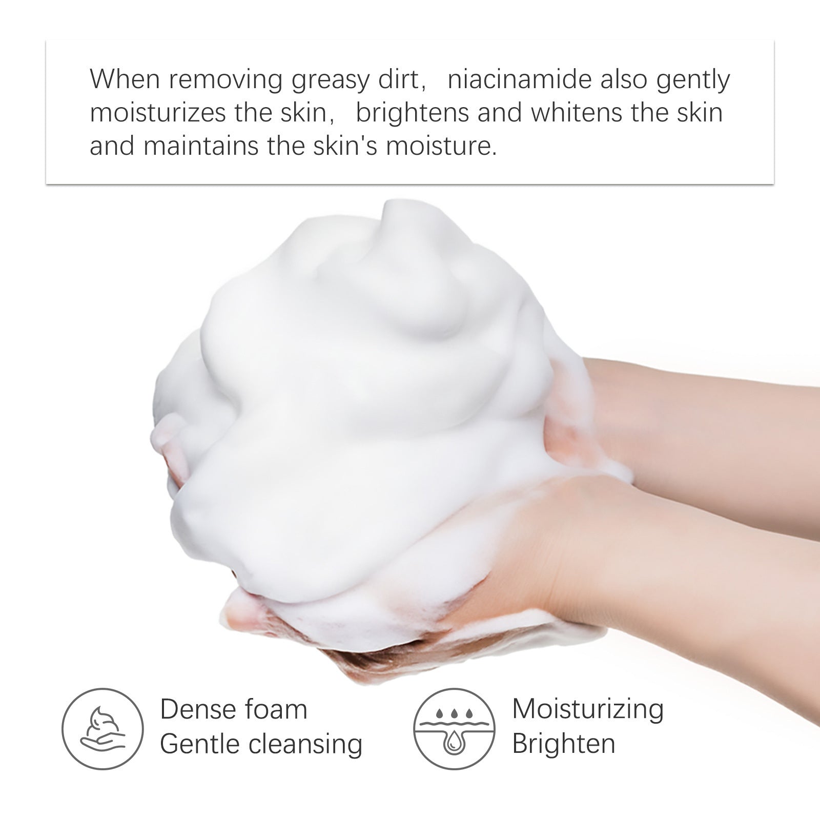 Nicotinamide (Vitamin B3) Facial Cleanser – Gentle Deep Cleansing &amp; Skin Balance