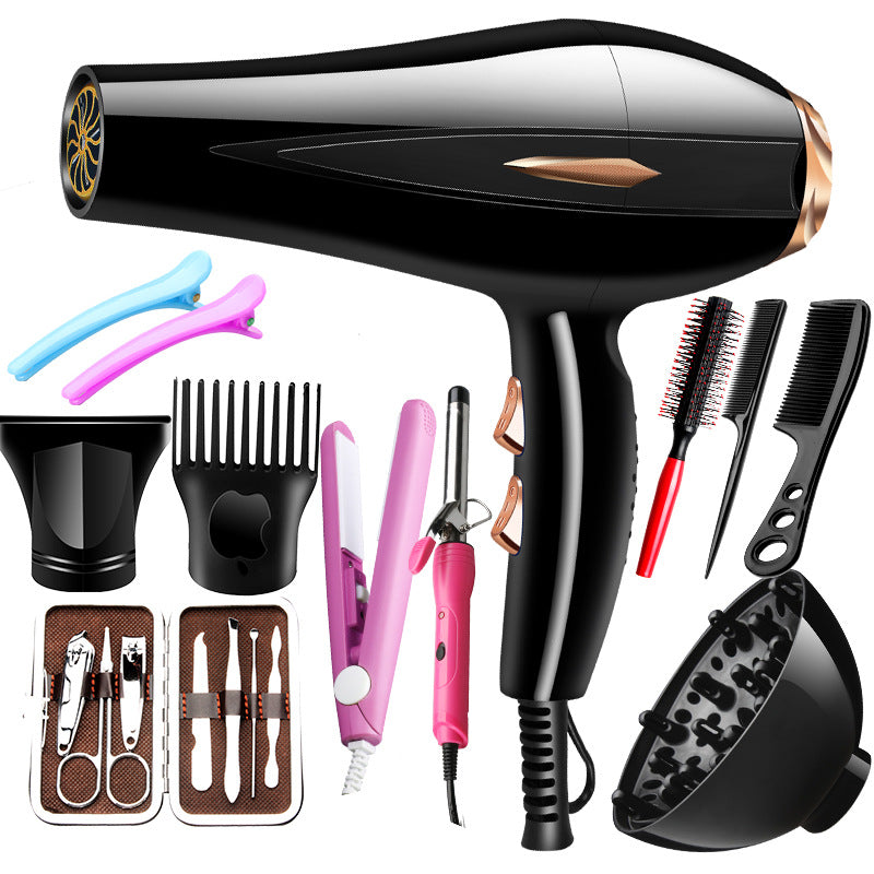 Premium Hair Dryer Set with Accessories – Quiet &amp; Powerful