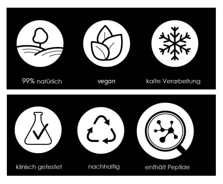 Peptid-Serum gegen graue Haare – Ethne Verpackung 90 ml