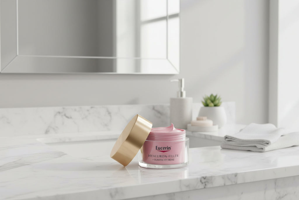 Anti-Aging Tagescreme mit Rosé-Glow SPF 30 – Straffung, Pigmentausgleich & UV-Schutz